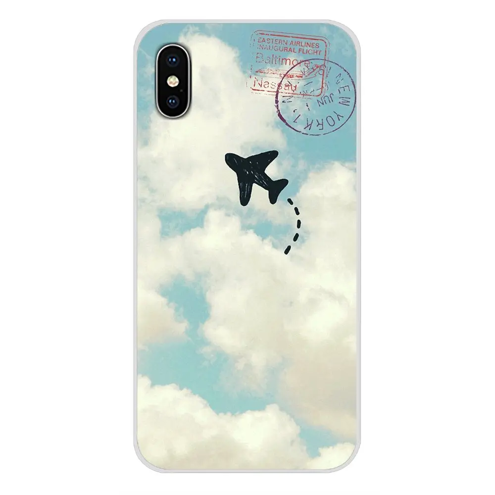 Для Apple IPhone X XR XS 11Pro MAX 4S 5s 5C SE 6S 7 8 Plus ipod touch 5 6 Карта мира план Путешествия Аксессуары