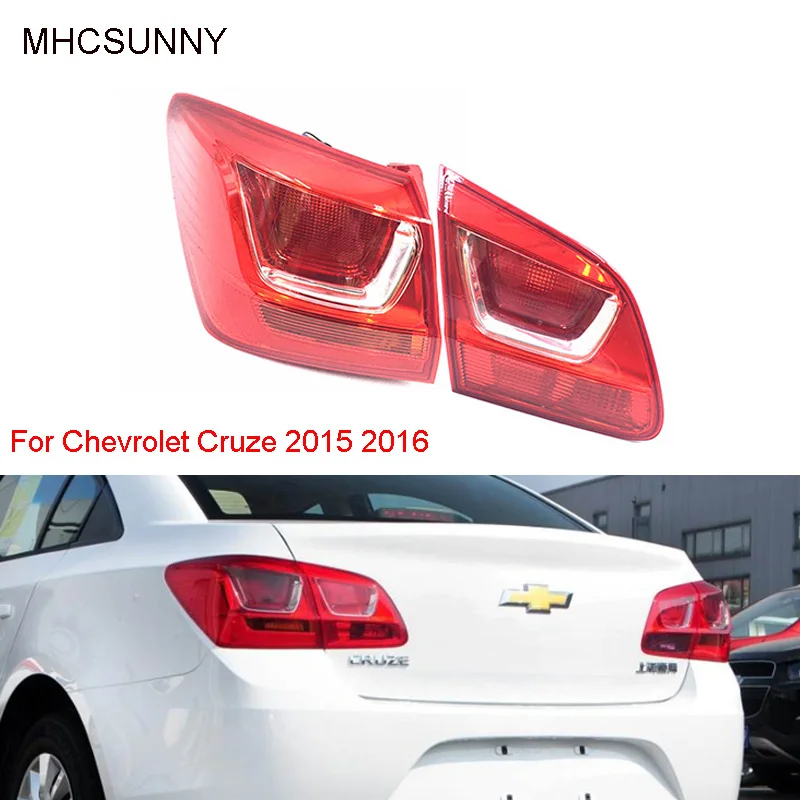 Задний светильник в сборе для Chevrolet Cruze 2015 2016 хвост задний стоп сигнал единый