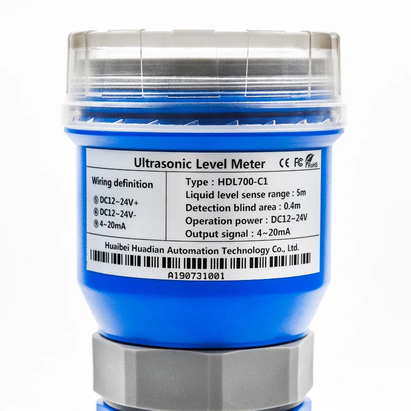 15 м молоко ультразвуковой датчик уровня воды 0 10 в аналоговый измеритель жидкости