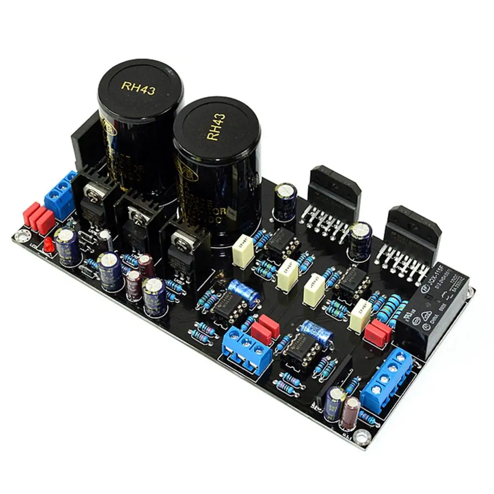 LM3886 68 Вт + HIFI усилитель мощности плата OP07 DC Servo NE5534 независимый Op Amp YJ | Электроника