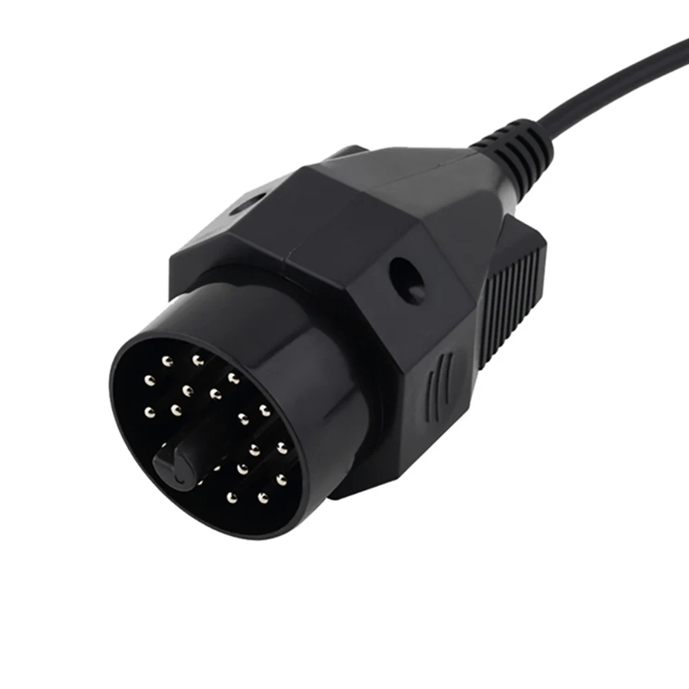 Кабель переходник OBD-II 20-pin на 16pin для автомобиля BMW (BMW 20pin - OBD2 16pin) коннектор адаптер