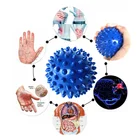 Колючие массажный шарик мышц Acupoint Массажный мяч, фитнес ролик Портативный Мягкий шар для физиотерапии оборудования для тренировок