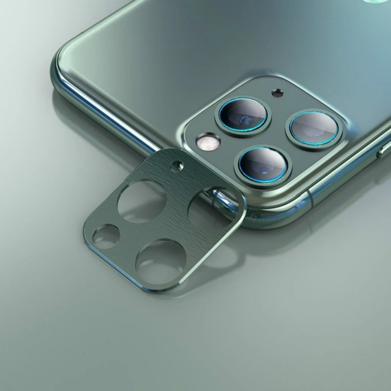 9H Защитная пленка для экрана iPhone 11 Pro MAX металлическое защитное кольцо объектива