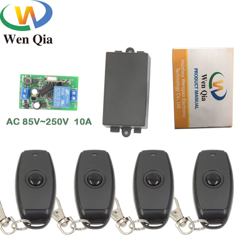 SmallTonyy новейший 1 кнопочный Универсальный беспроводной пульт дистанционного