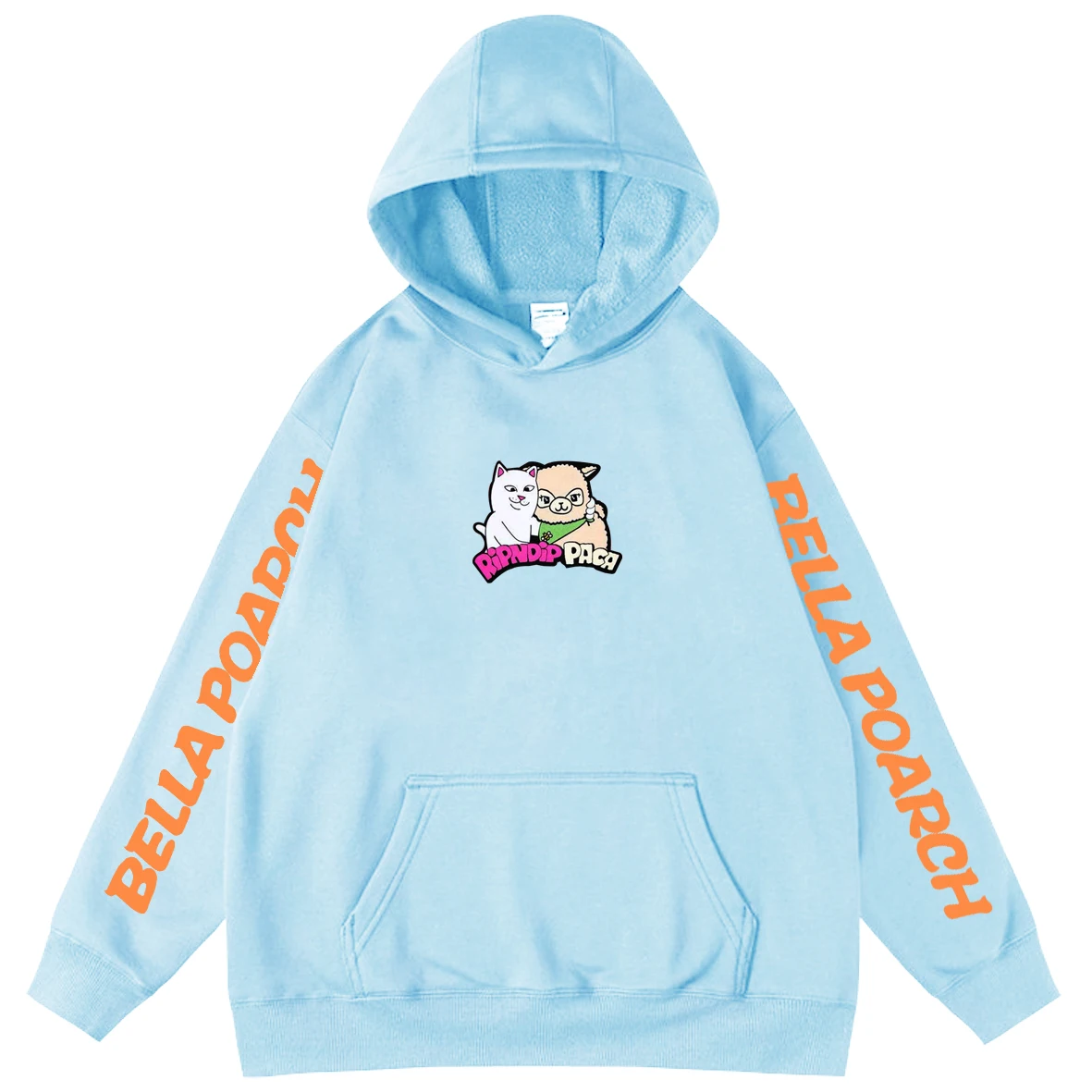 

Oversized Hoodie Bella Poarch Hoodies Sweatshirts Anime Male Tops Unisex Pullover Autumn 2021Long Sleeve Hip Hop Hooded Men