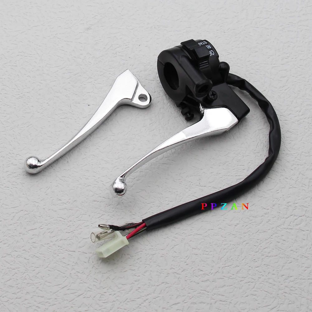 Твист корпус дроссельной заслонки переключатель тормозные рычаги для Yamaha PW50 PY50