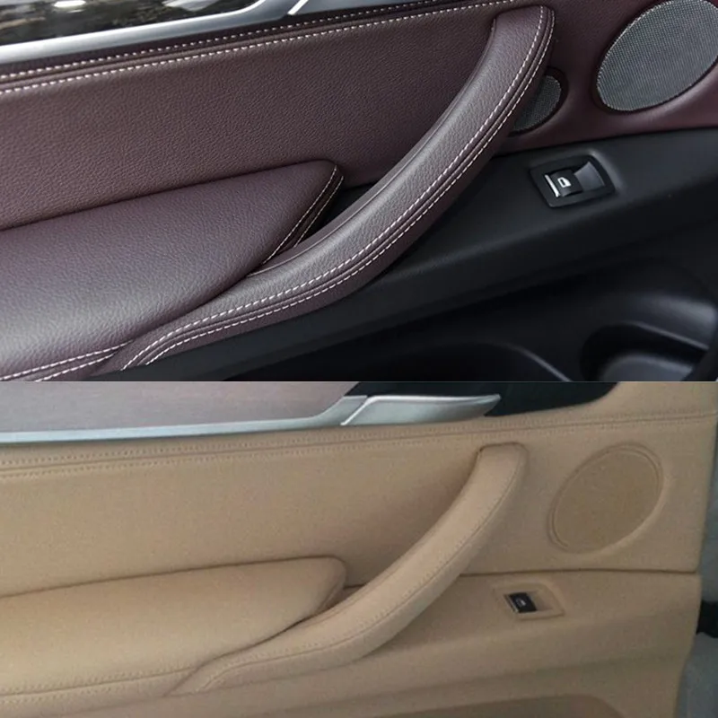 Внутренние дверные ручки для BMW X5 f15 X6 f16 xDrive 28 35i 2014 2018 внутренняя дверная панель