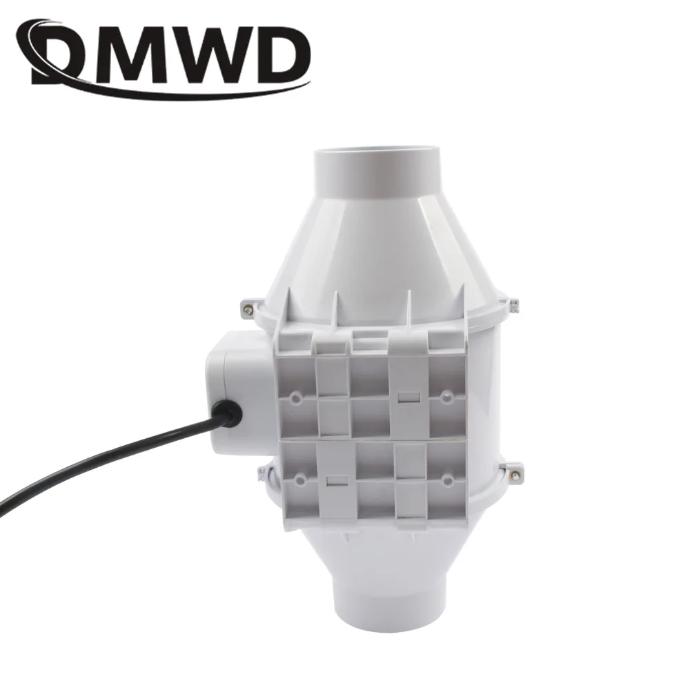 Электрический вытяжной вентилятор DMWD 3 дюйма мини с круглой трубой для ванной