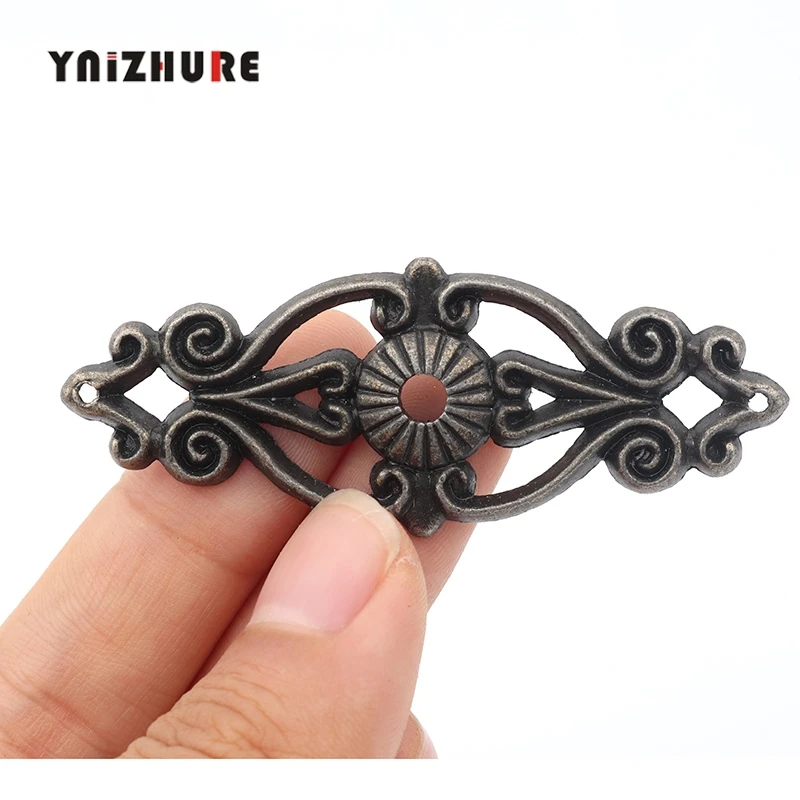 63*24 мм 2 шт. цинковый сплав деревянный ящик углами коробка для вина протектор