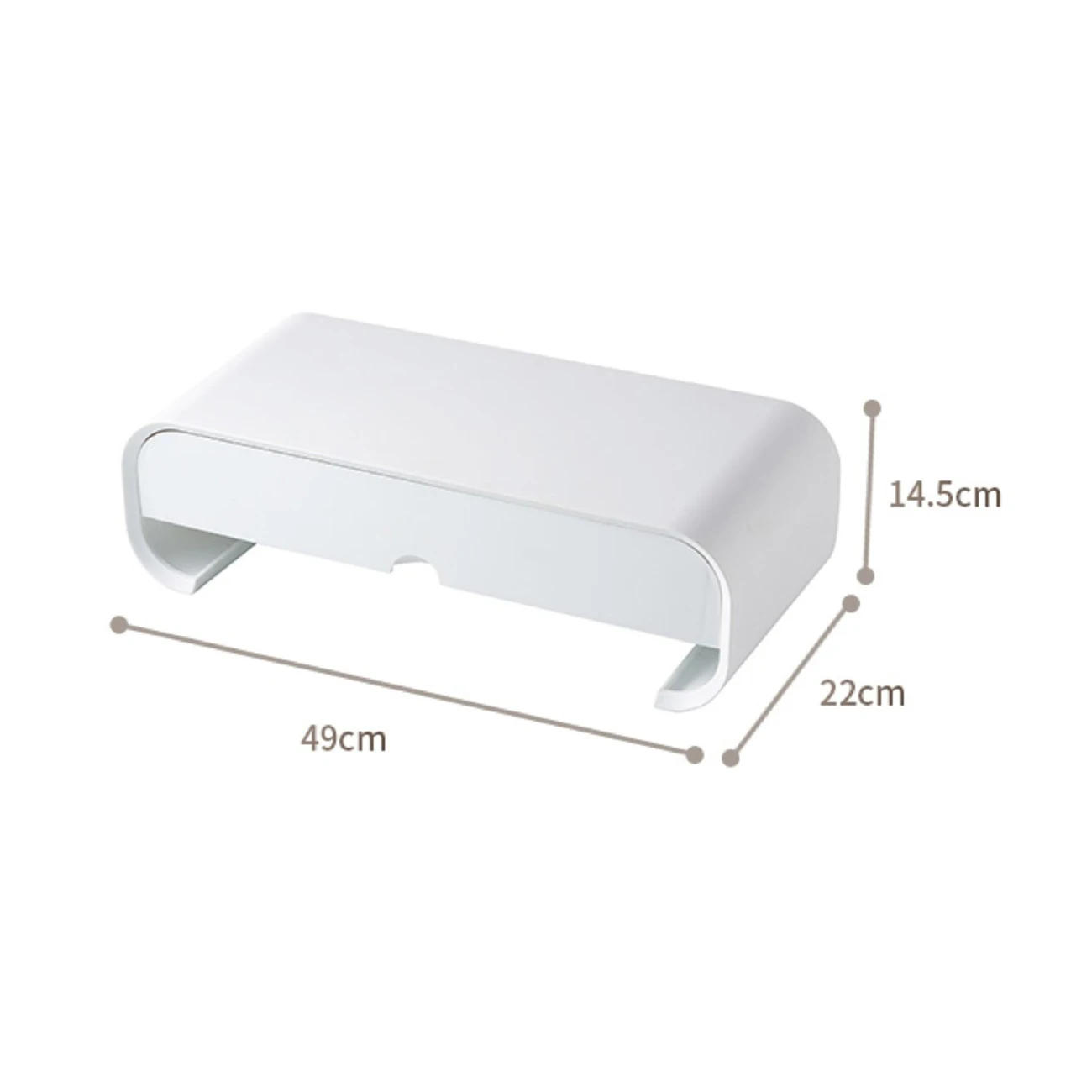 Эргономичная подставка для ноутбука из АБС-пластика настольный органайзер