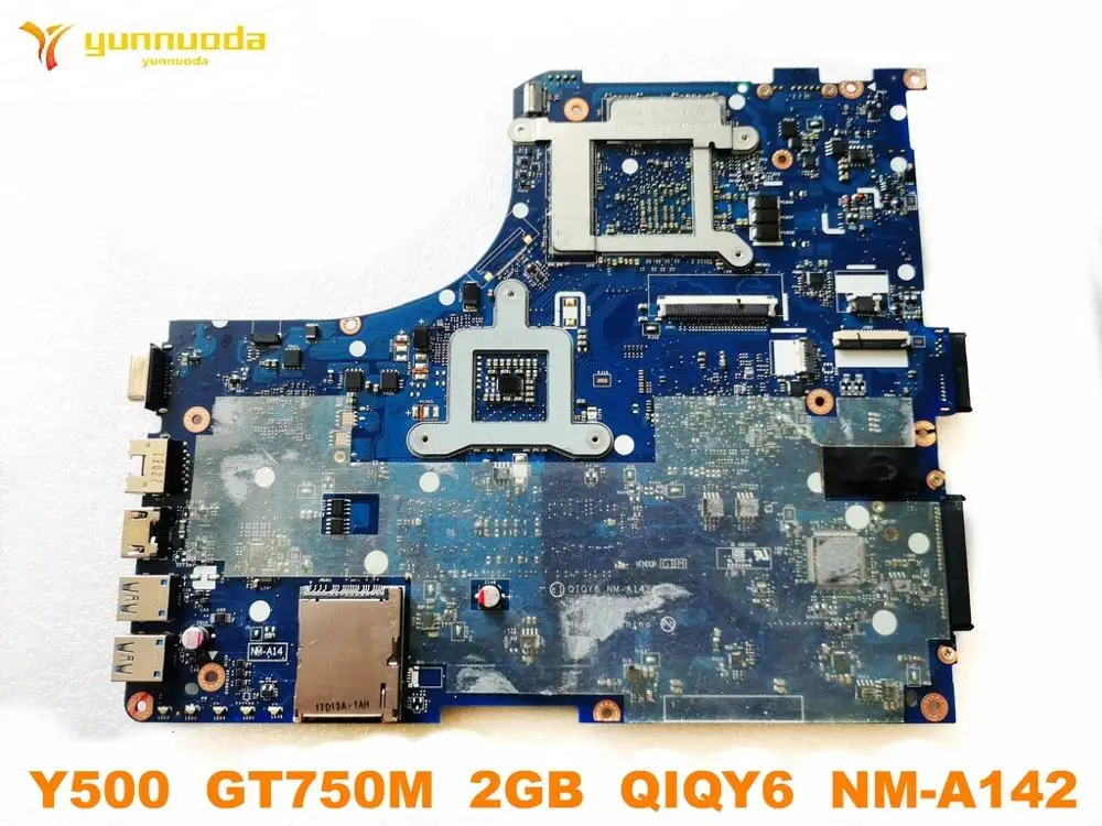 Оригинальная материнская плата для ноутбука Lenovo Y500 GT750M 2 Гб QIQY6 NM A142