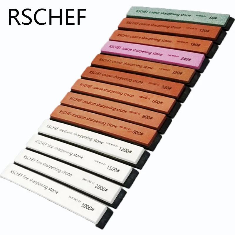 Точильный камень для ножей 60-3000 грит точильный вода бруски заточки кухонных