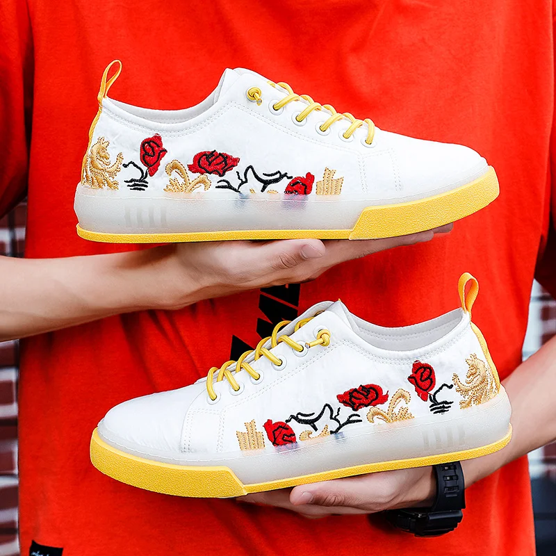 Модная спортивная мужская обувь тканевая Мужская с зонтиком модная Всесезонная