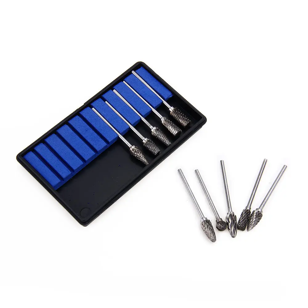 10 шт. Вольфрам Сталь стоматологические боры Лаборатории Заусенцы зубов Дрель для