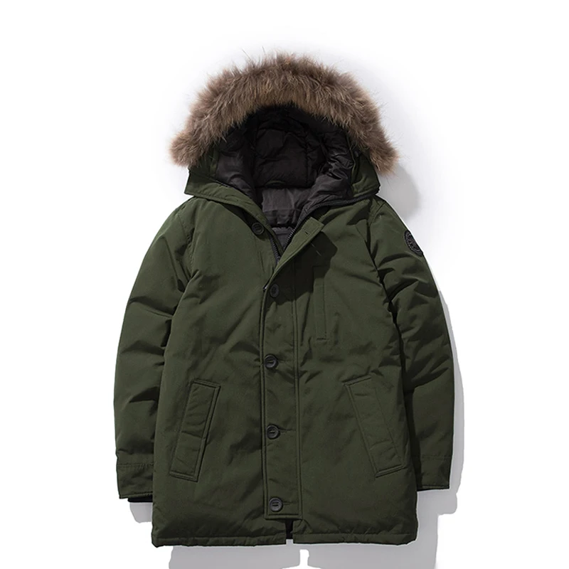 

2021 men's Winter Down Jacket Coats men Light Mid-length Warm Puffer Jacket Hooded Down Parka Female Outerwear Clothing