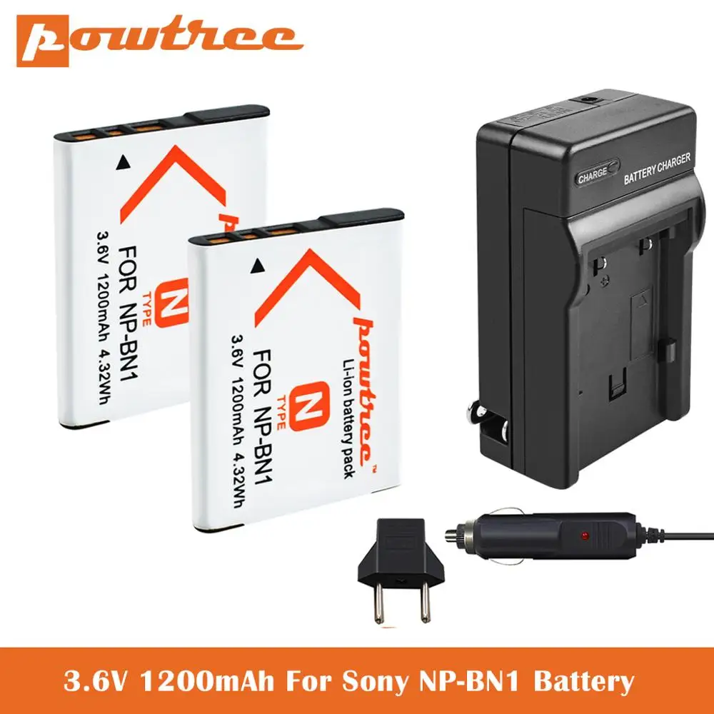 NP BN1 Батарея + Зарядное устройство Замена для Sony детали Cyber Shot DSC QX10 QX30 QX100 T99 T110 TF1 TX10
