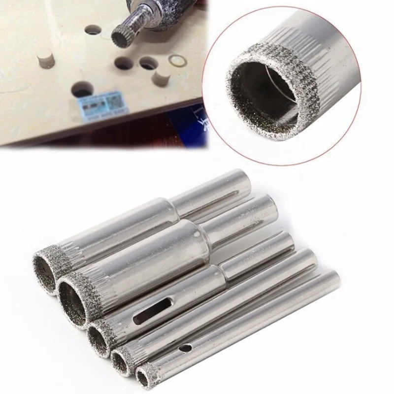 

Hot Hole Tile Saw Ceramic Glass Marble Practical Diamond Drill 5pcs Set