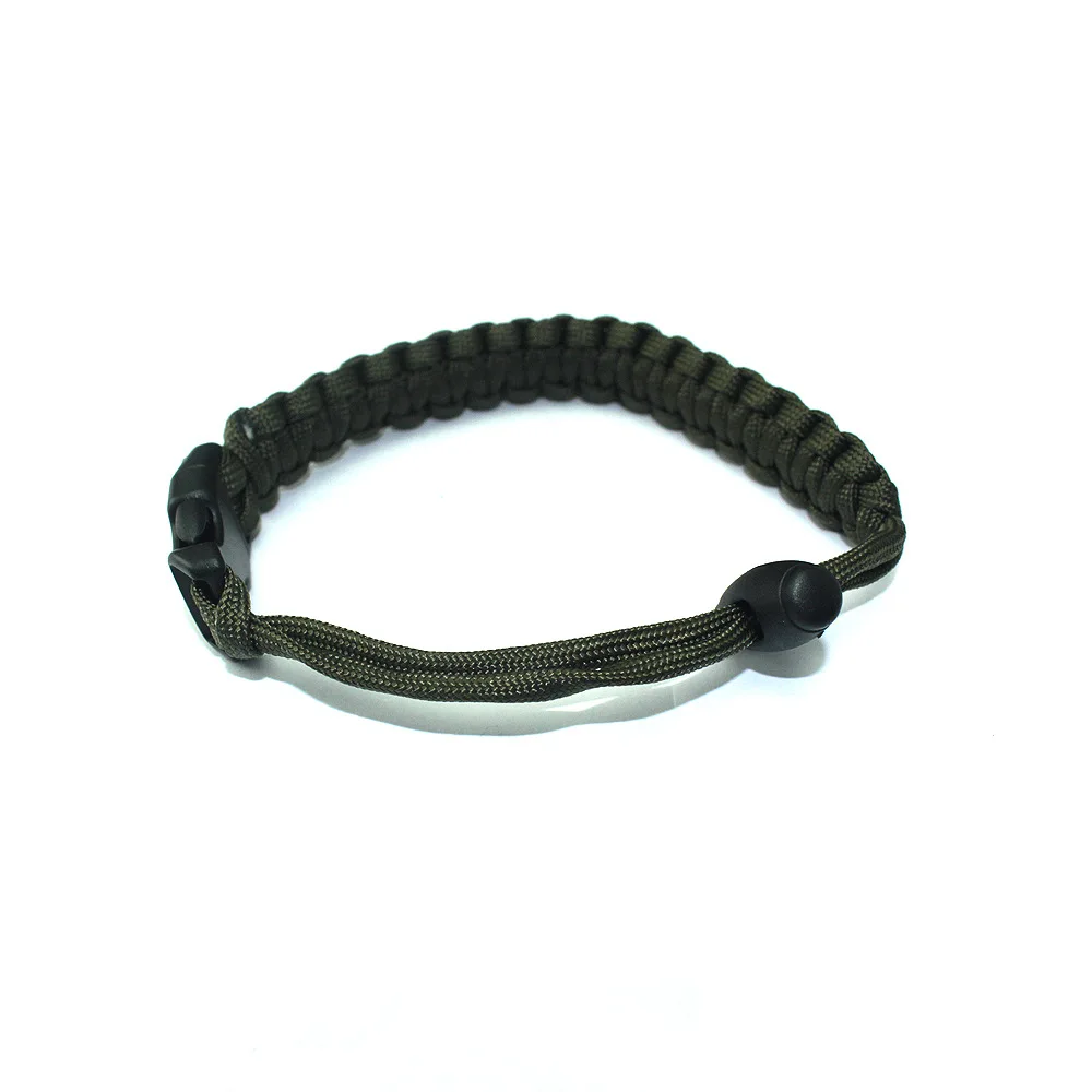 Портативный Новый компас семиядерный зонтик Плетеный веревочный браслет