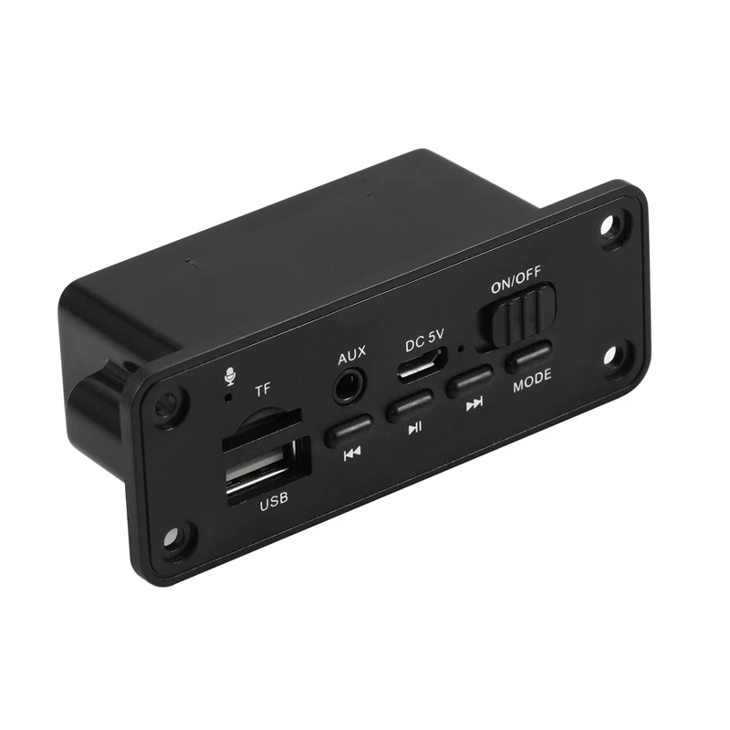 Плата декодера MP3 Bluetooth 5 0 модуль 2X3 Вт автомобильного FM-радио с динамиком В
