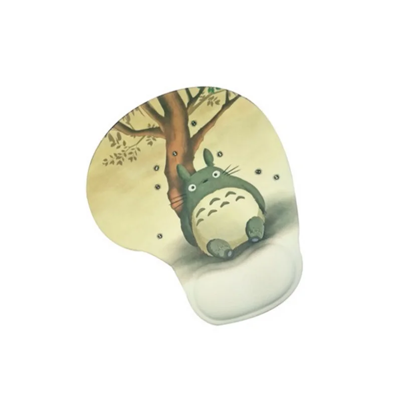 Нескользящий Коврик для компьютерной мыши Totoro с милыми коровами коврик гелевой