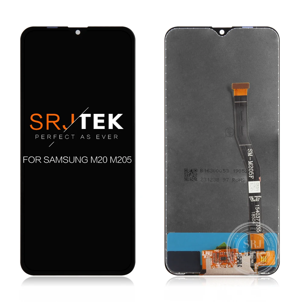 

OLED дисплей для Samsung Galaxy M20 сенсорный экран для Samsung M20 экран дигитайзер панель в сборе Замена 2019 M20 LCD SM-M205 M205F