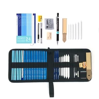 professional 2838pcs sketch pencil set sketching charcoal drawing kit wood pencil bags for painter school students art supplies
