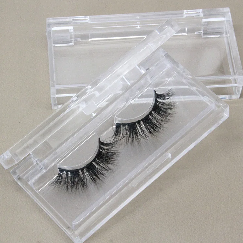 Оптовая продажа 10 шт. упаковка для накладных ресниц с логотипом на заказ коробки