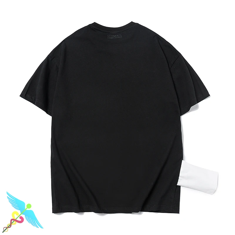 

VETEMENTS T-Shirt Men Women High Quality Embroidery VETEMENTS Logo Tee Shirt Vtm Loose Casual Top Tees Casual Summer