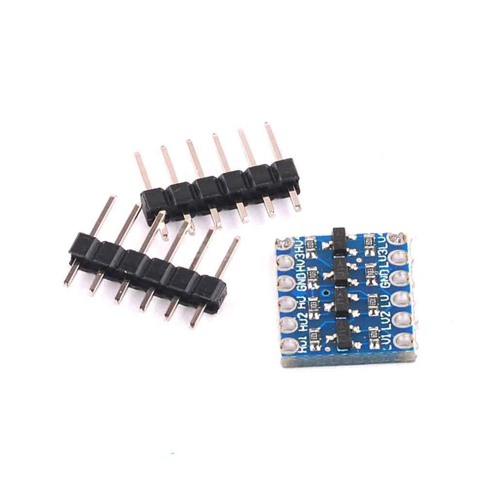10 шт. 4-канальный преобразователь логического уровня IIC I2C двунаправленный модуль