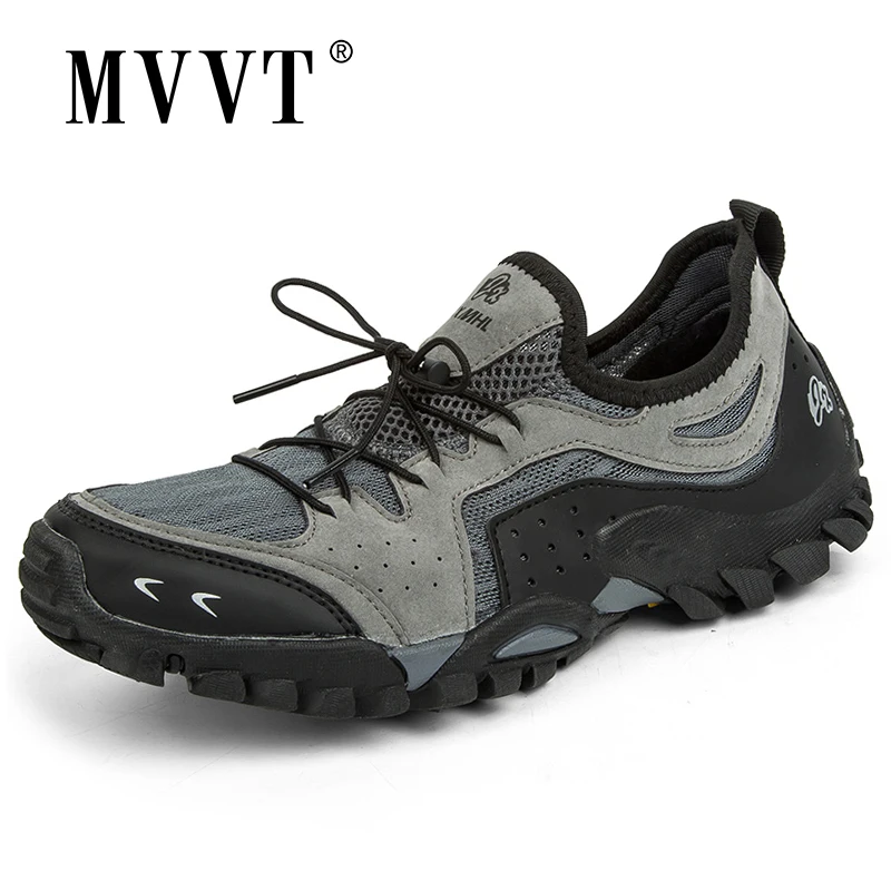 

New Summer Women/Men Hiking Shoes Mesh Breathable Outdoor Sneakers Men Travelling Foot Wear Unisex Sport shoes