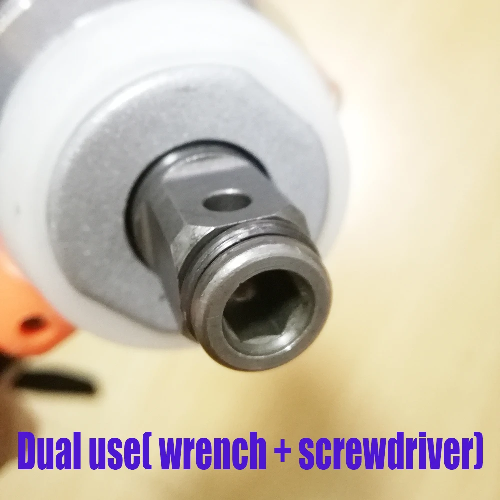 Литий-ионный беспроводной ударный гайковерт 18 в 588н. М крутящий момент 1/2 дюйма