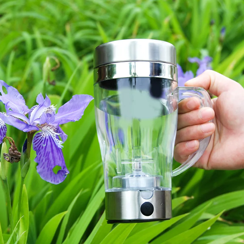 Горячий Электрический шейкер для протеина заряжаемый интегрированный контейнер