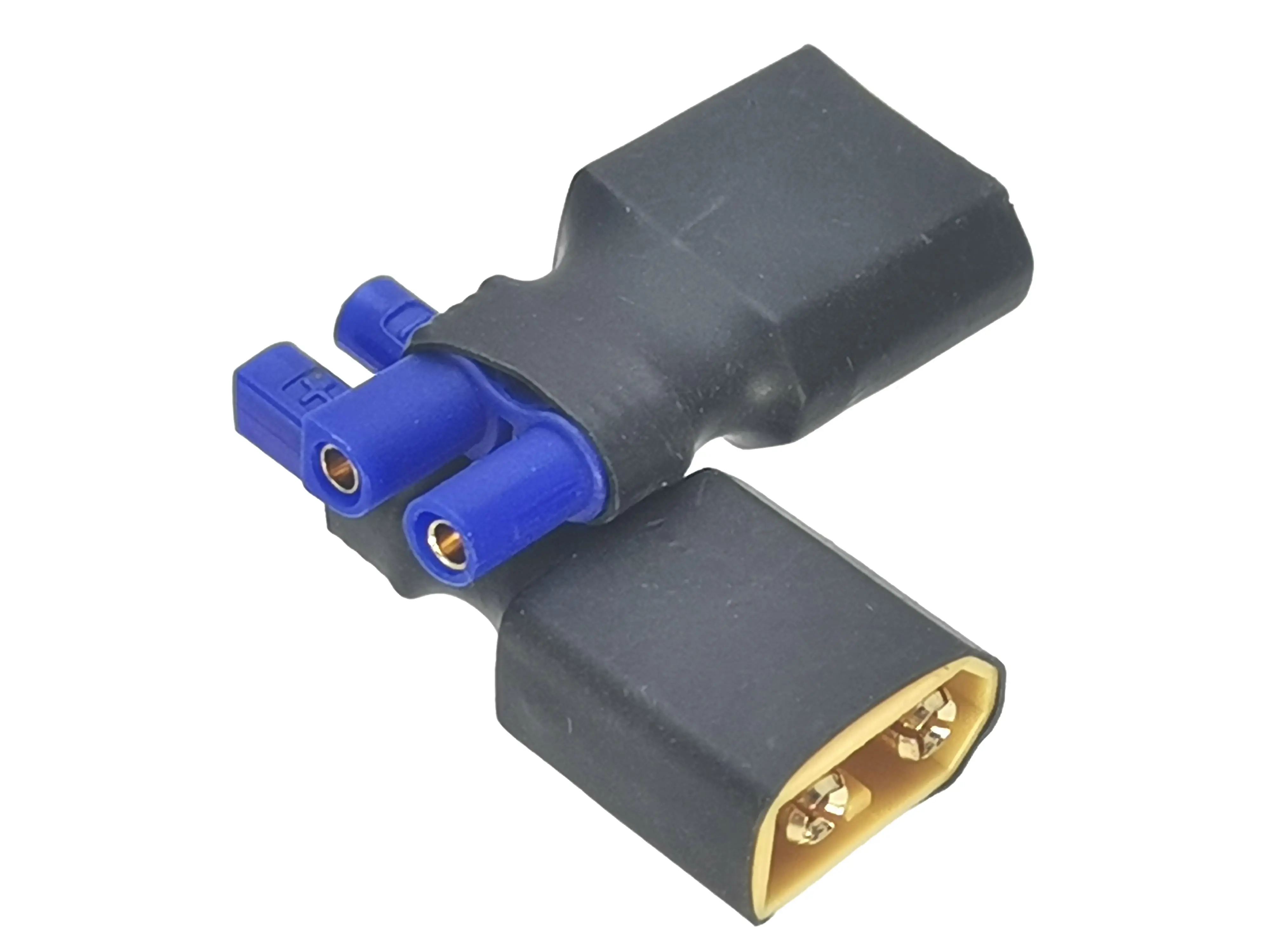 1pce XT60 XT-60 папа к EC2 женский без провода адаптер для RC lipo зарядное устройство разъем