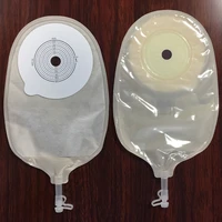 10 pcs urostomy bags disposable stoma bag comfortable non woven no leak urine bags adults colostomy bag supplies