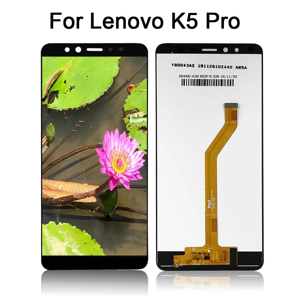 ЖК-дисплей для Lenovo K5 Pro L38041 100% протестированный полностью рабочий 5 99 дюйма с