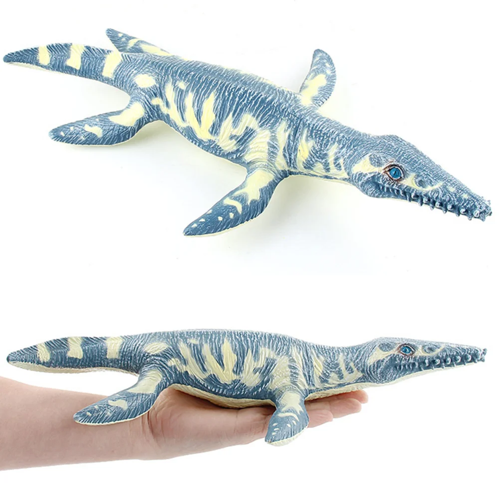 1 шт. моделированная игрушка Liopleurodon мягкая пластиковая в виде акулы|Игровые
