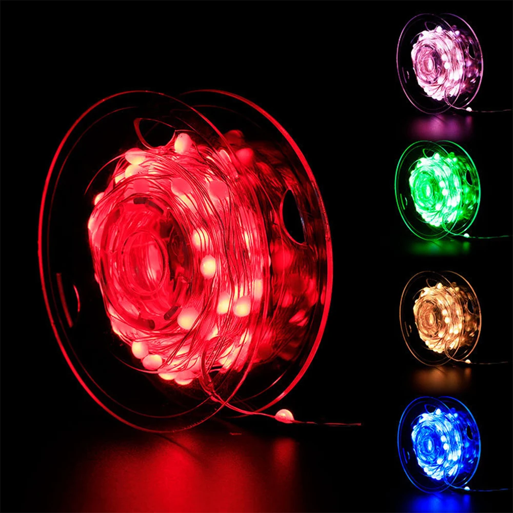 

5/10M 12 Colors USB Led String Lights RGB Fairy Light Garland Remote Control For Chrismas Birthday Party Wedding Home Decor