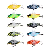 cicada whopper topwater popper fishing lures 7 5cm 15 5g artificial bait wobblers rotating double propeller trolling tackle