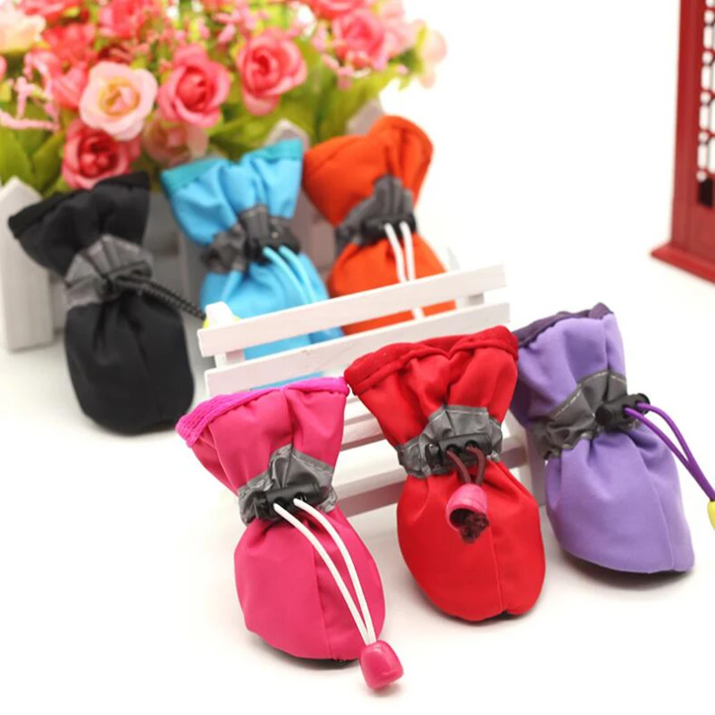 

Pet Dog shoes Waterproof chihuahua Anti-slip boots zapatos para perro puppy cat socks botas sapato para cachorro chaussure chien