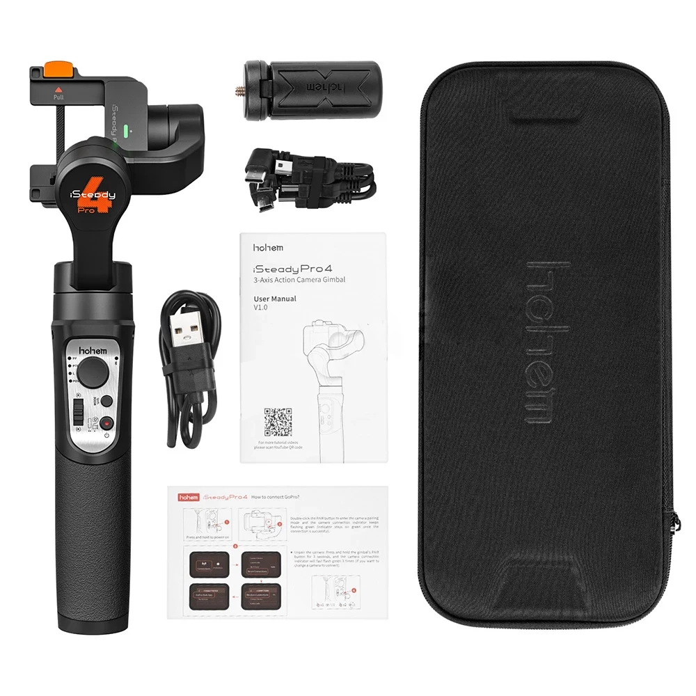 Hohem iSteady Pro 4 3-осевой карданный Ручной Стабилизатор для экшн-камеры стабилизатор с