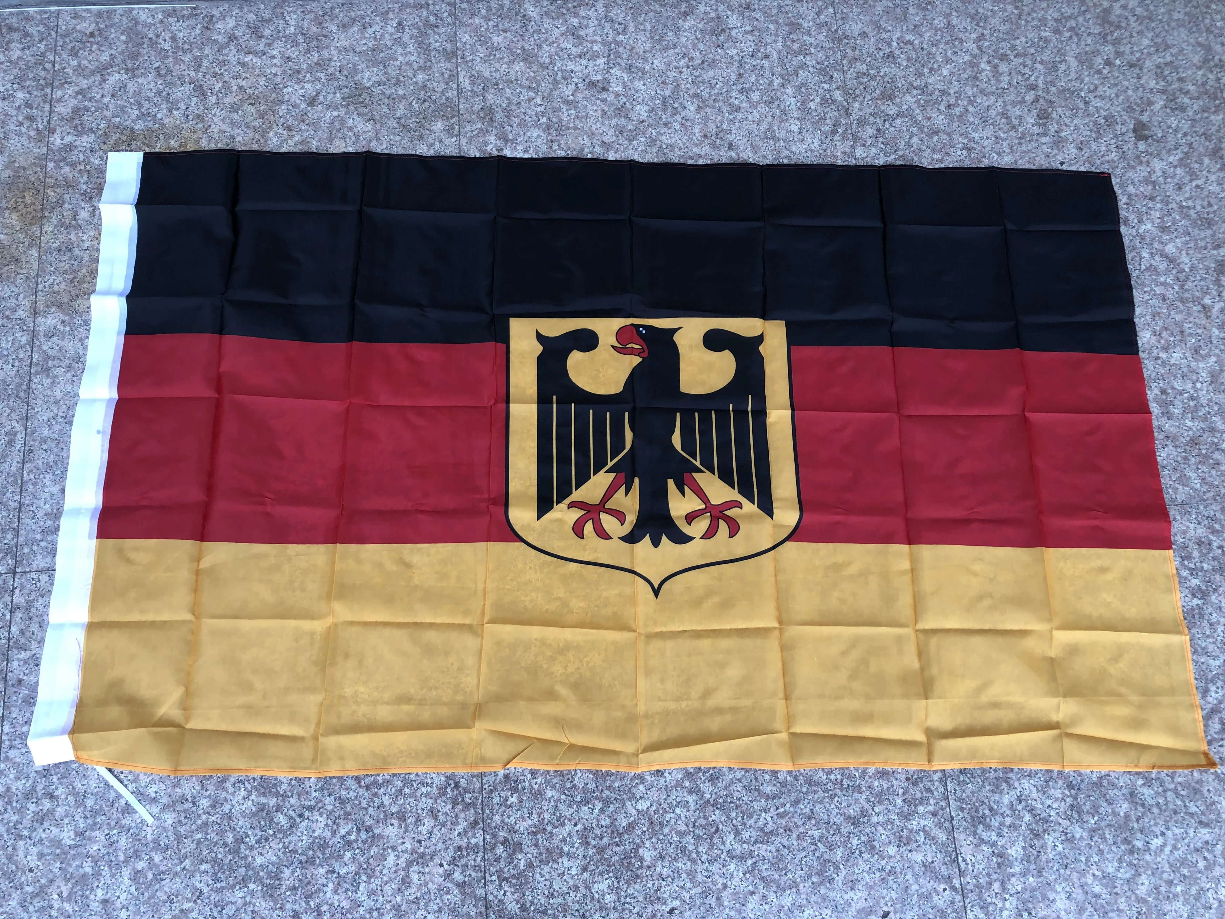 90x150 см de alta qualidade decoração da casa grande alemanha auguia falcão bandeira poliéster alemão deutschland voando banner n | Дом и
