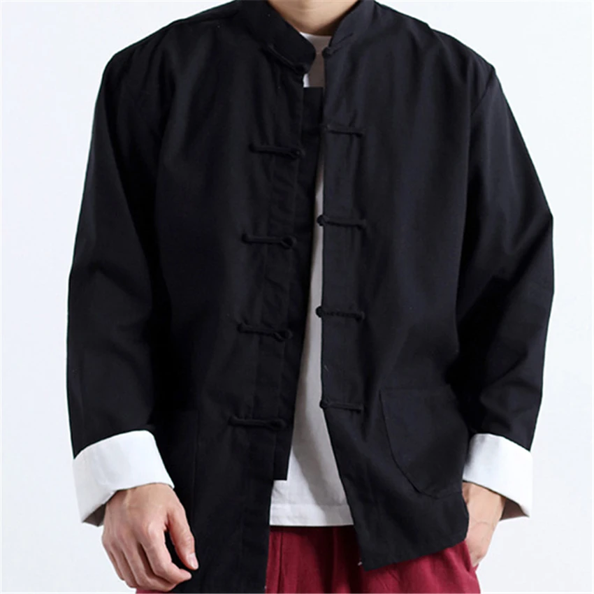 Китайская рубашка 2021 мужская куртка костюм танга праздничный стиль китайская