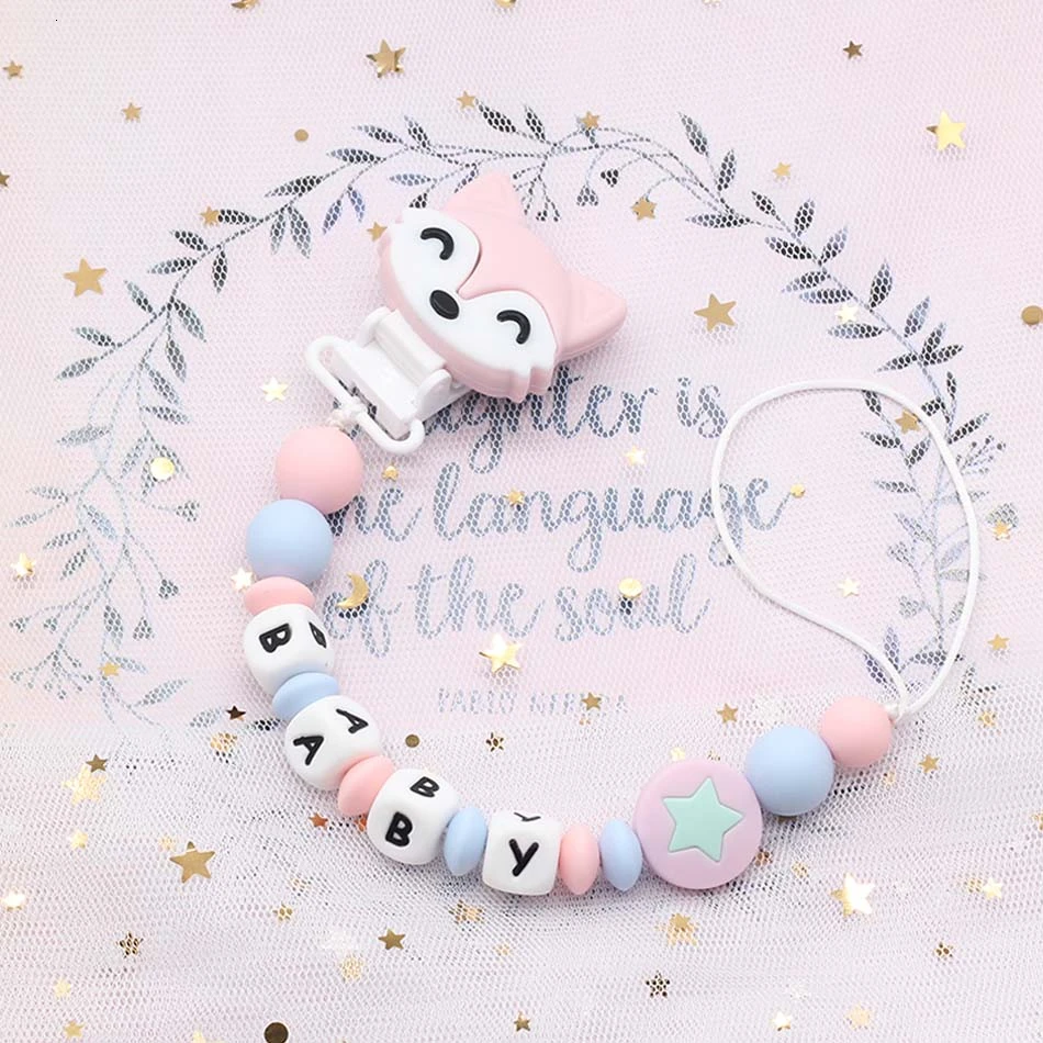 Индивидуальное имя ребенка соска персонализированный силиконовый