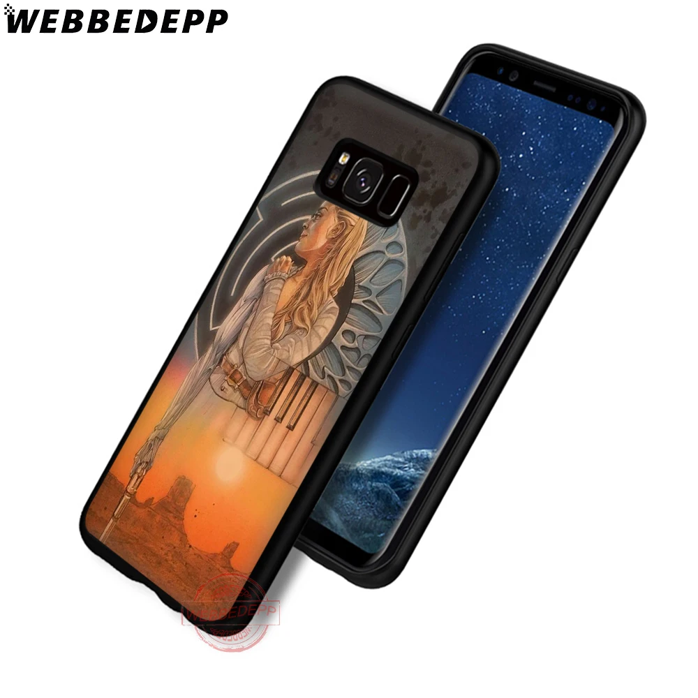 WEBBEDEPP Westworld мягкий чехол для телефона с изображением цветов Samsung S6 S7 край S8 S9 S10