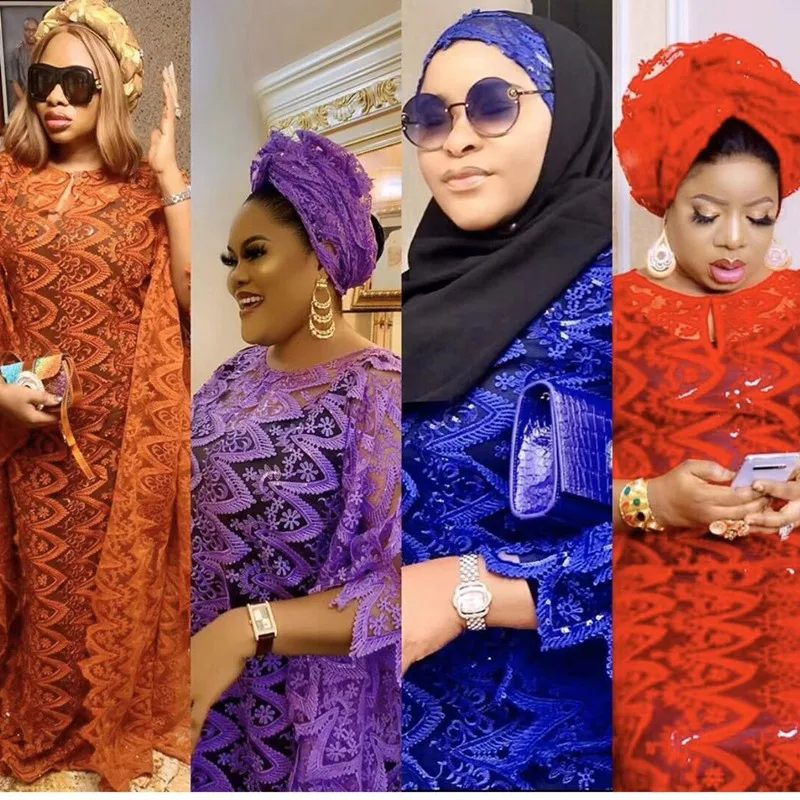 3D кружева молочного шелка с блестками африканская кружевная ткань 2020