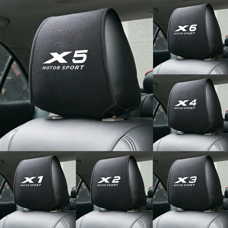 1 шт. чехол на подголовник автомобиля подходит для BMW X1 X2 X3 X4 X5 X6 X7|Дискодержатель| |