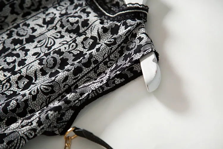 Женское длинное платье из натурального шелка винтажное кружевное вечервечерние