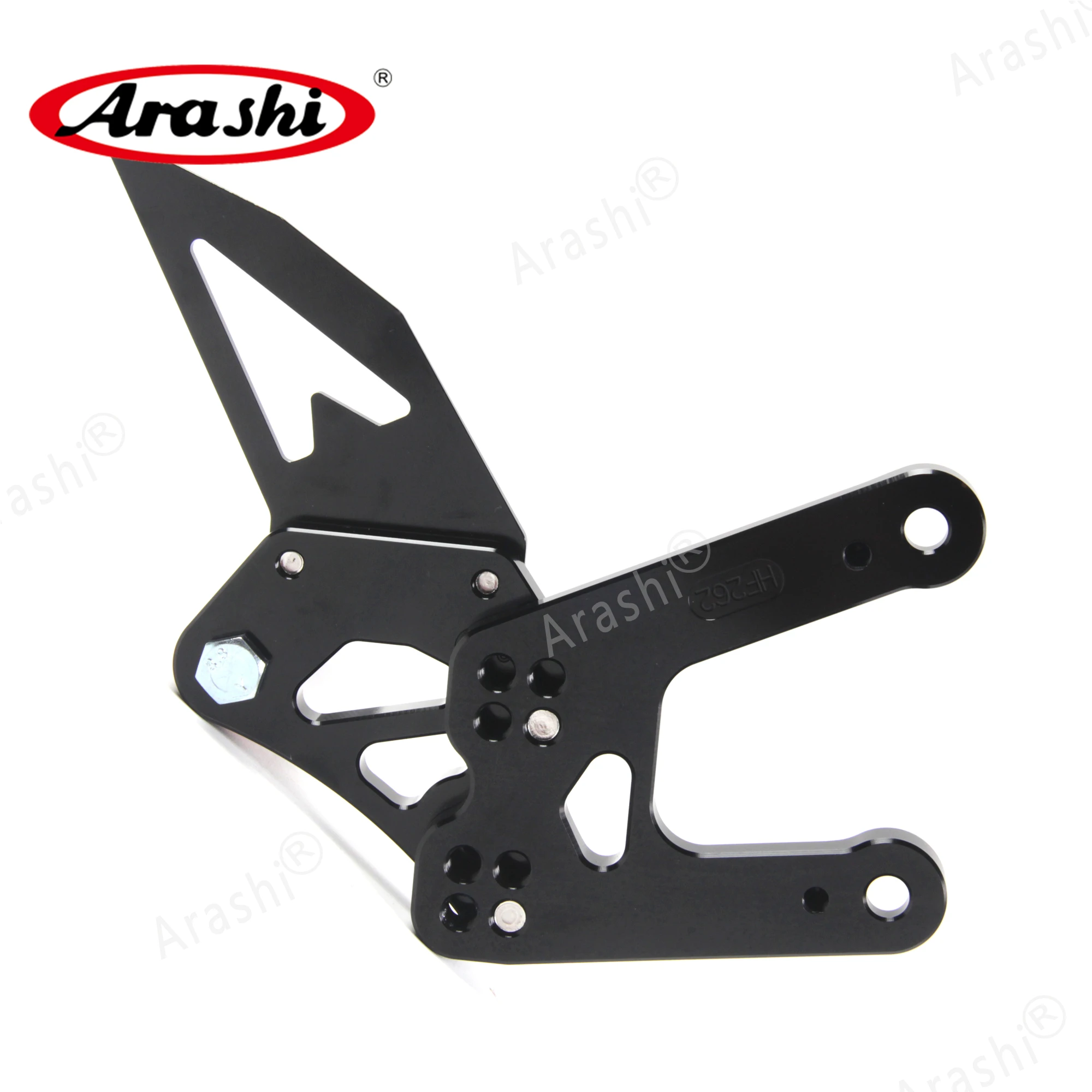 Arashi Регулируемая подставка для ног YZF R6 2017- 2021 CNC YAMAHA 2017 2018 2019 2020 наездник задний