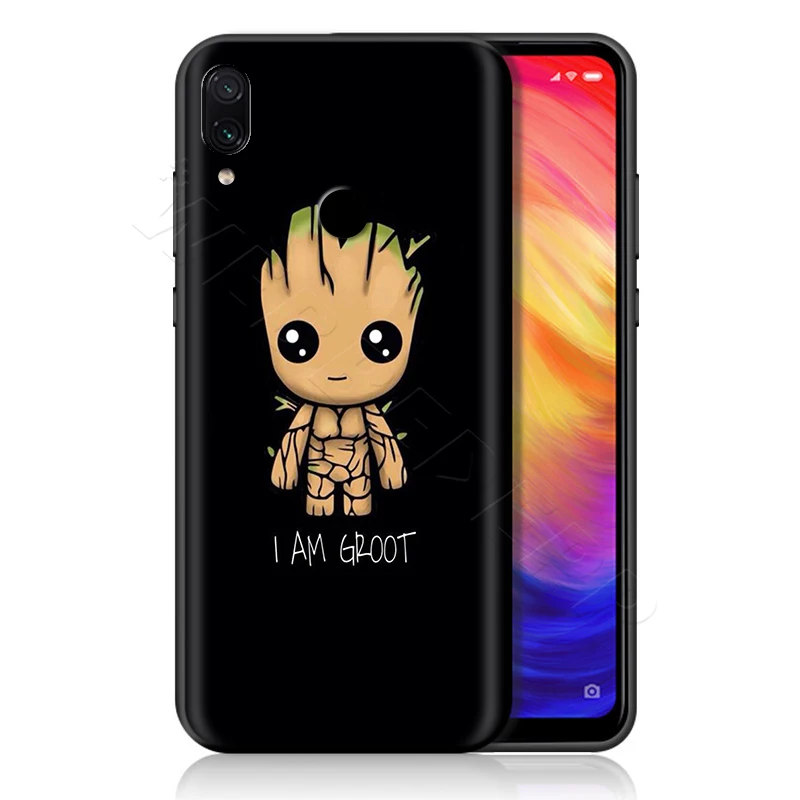 10 Хранители Groot чехол с принтом Marvel для спортивной камеры Xiao mi Red mi Note 8 mi, возраст 3, 6, 8, 9, A1 A2 A3 8A 6X9 T CC9 Lite SE Pro Max F1 10 - Цвет: 10