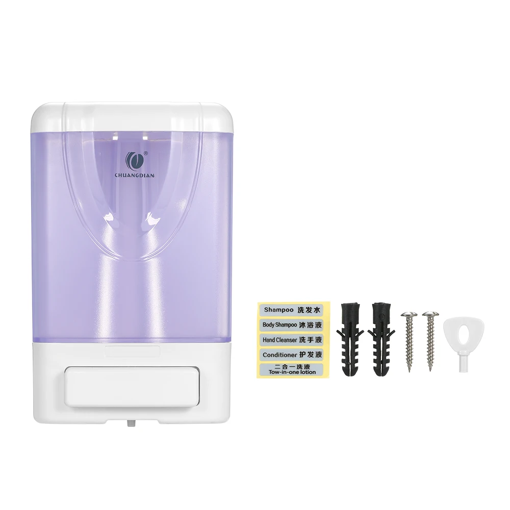 

New Manual Soap Dispenser Hand Sanitizer Shampoo Box 1000ml High Capacity Wall Mounted Soap Dispenser Bathroom Product